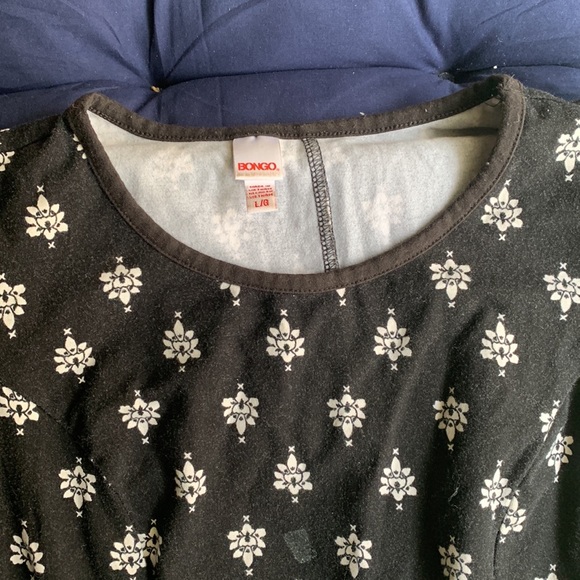 Size L Black Fit n Flare Dress - Picture 4 of 5